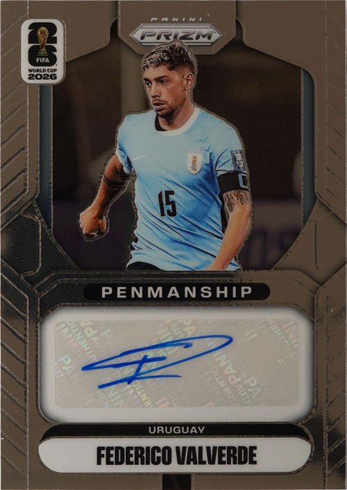 Federico Valverde trading card