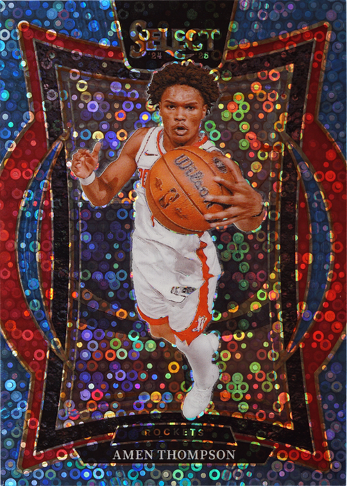 Amen Thompson trading card
