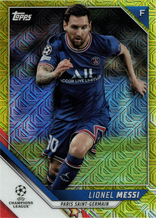 Lionel Messi trading card