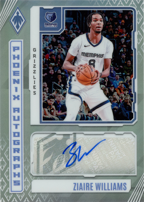 Ziaire Williams trading card