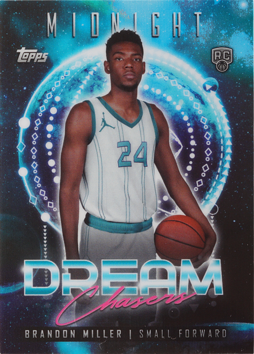 Brandon Miller trading card