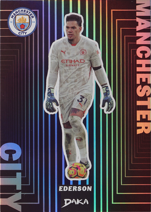 Ederson trading card