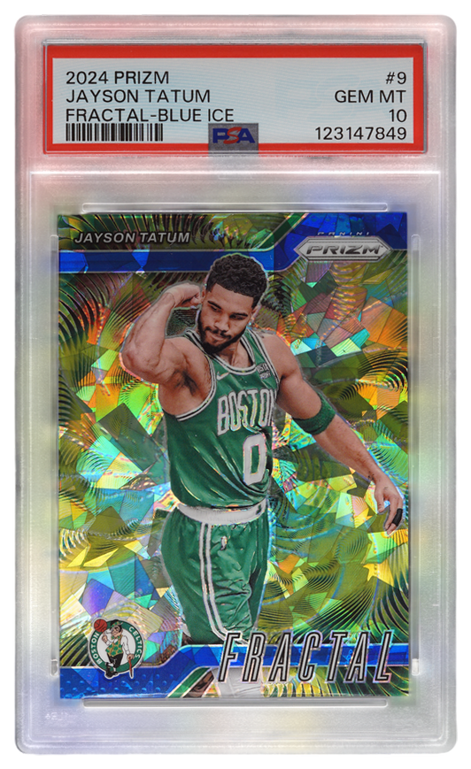 Jayson Tatum trading card