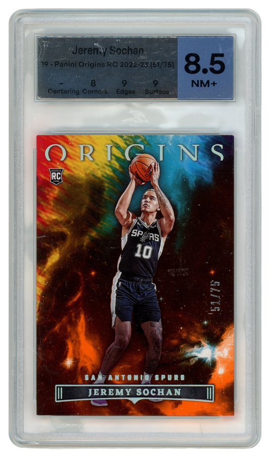 Jeremy Sochan trading card