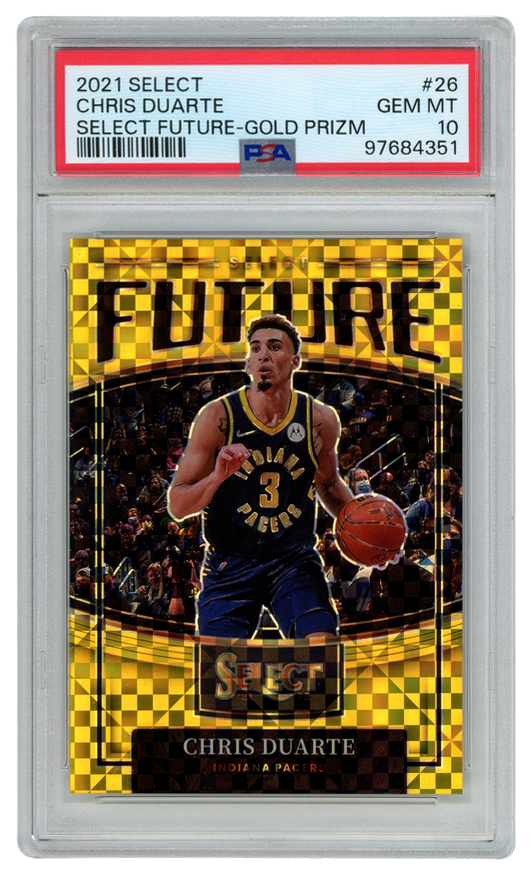 Chris Duarte trading card
