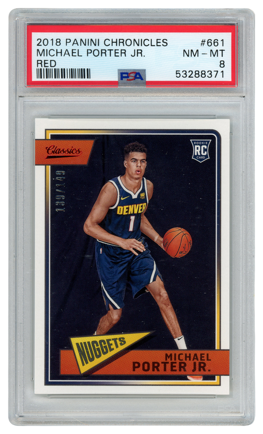 Michael Porter Jr. trading card