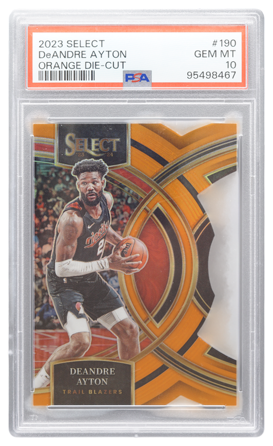 Deandre Ayton trading card