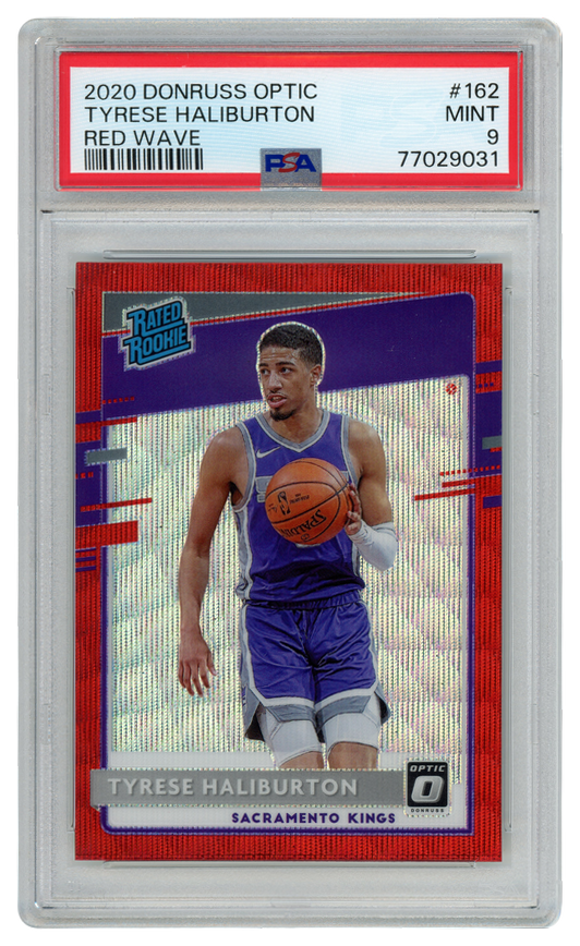 Tyrese Haliburton trading card