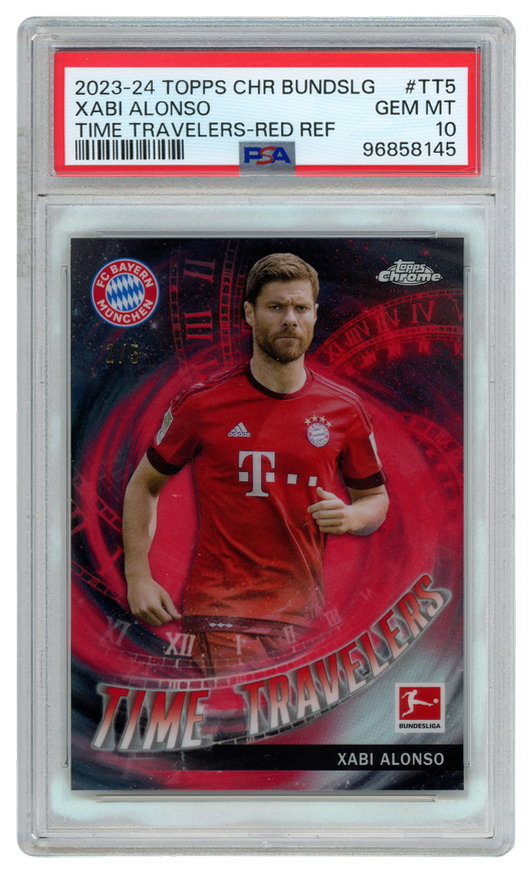 Xabi Alonso trading card