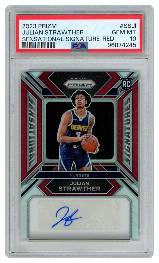 Julian Strawther trading card