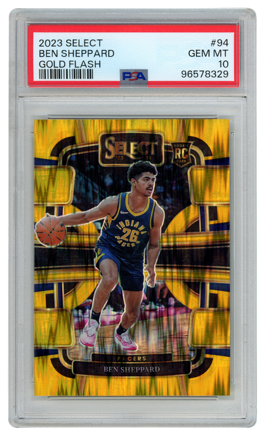 Ben Sheppard trading card