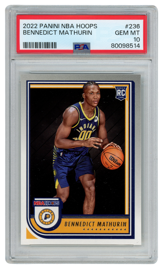 Bennedict Mathurin trading card