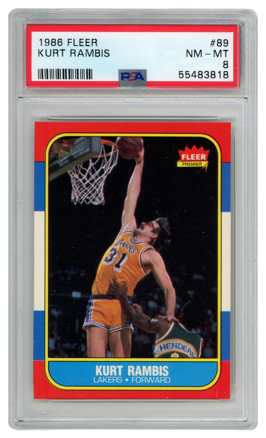 Kurt Rambis trading card