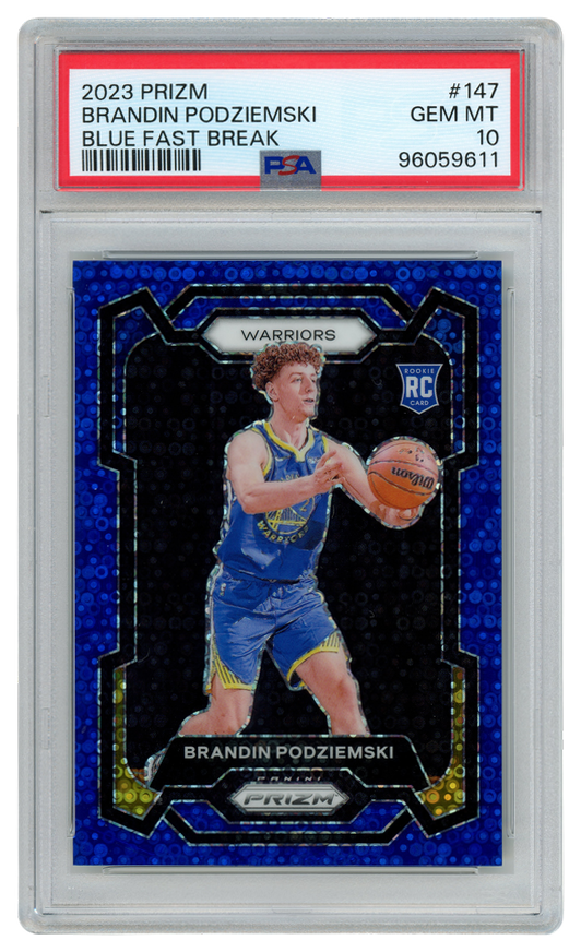 Brandin Podziemski trading card