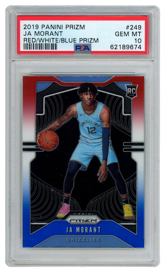 Ja Morant trading card