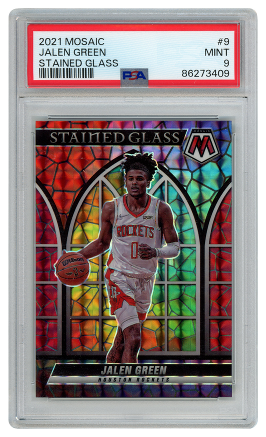 Jalen Green trading card