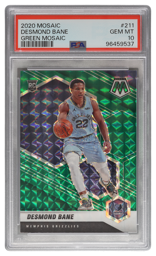 Desmond Bane trading card