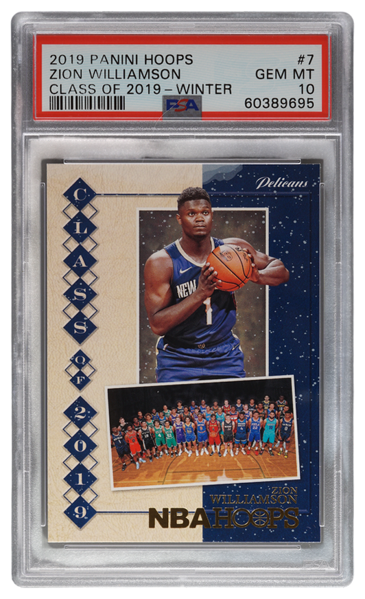Zion Williamson trading card