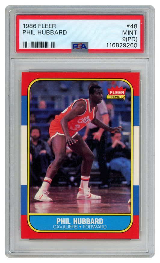 Phil Hubbard trading card