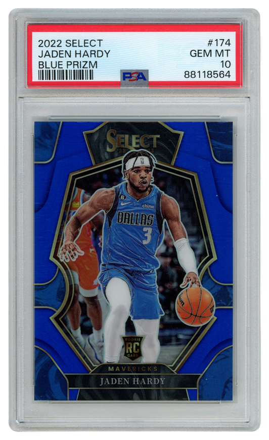 Jaden Hardy trading card