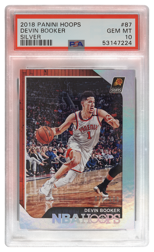 Devin Booker trading card