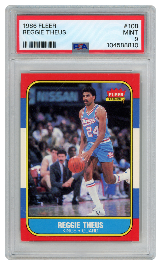 Reggie Theus trading card