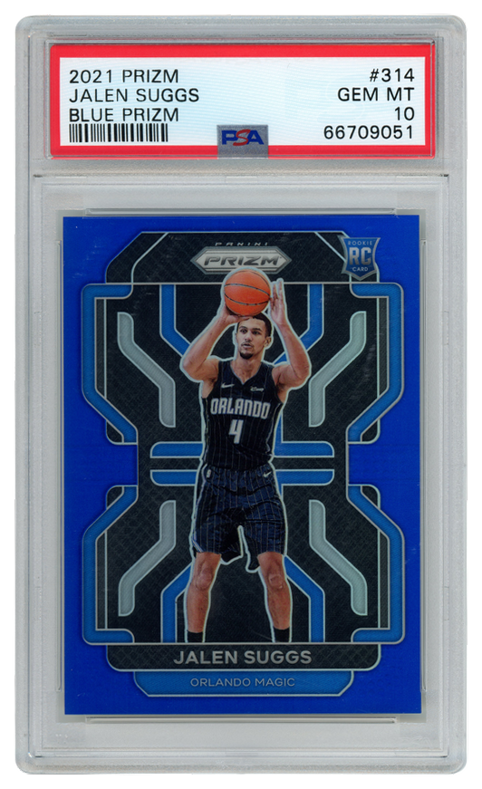 Jalen Suggs trading card