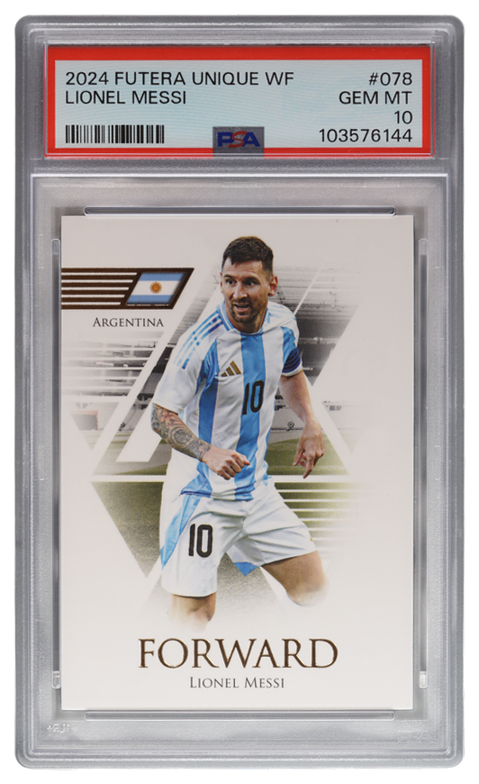 Lionel Messi trading card