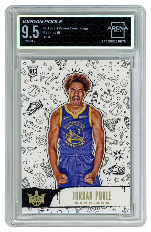 Jordan Poole trading card