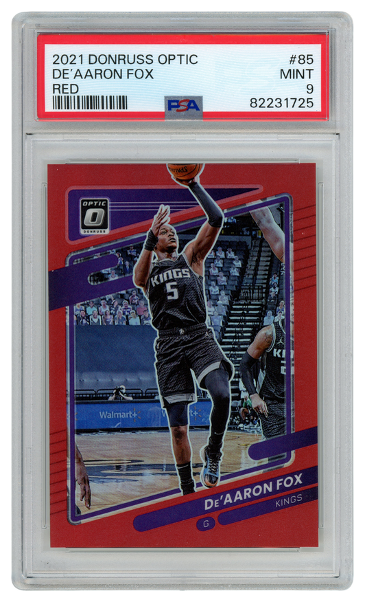De'Aaron Fox trading card