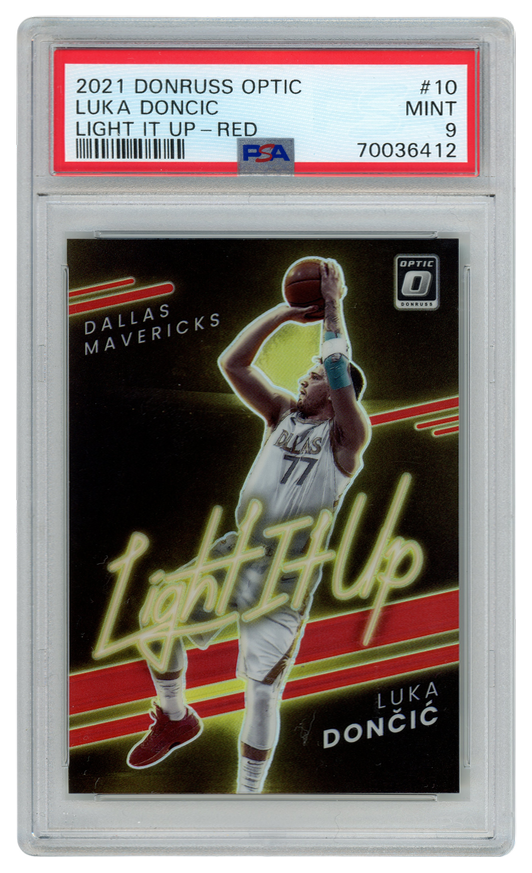 Luka Doncic trading card