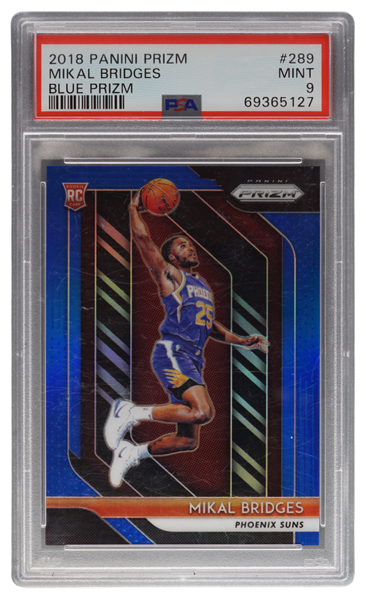 Mikal Bridges trading card