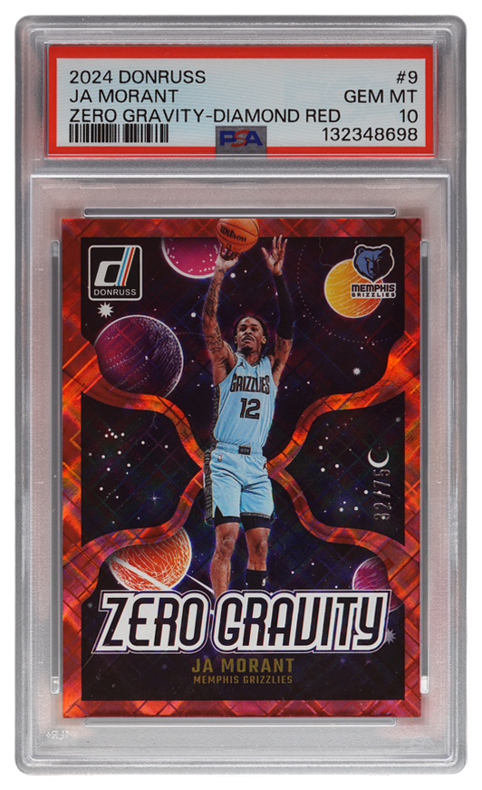 Ja Morant trading card