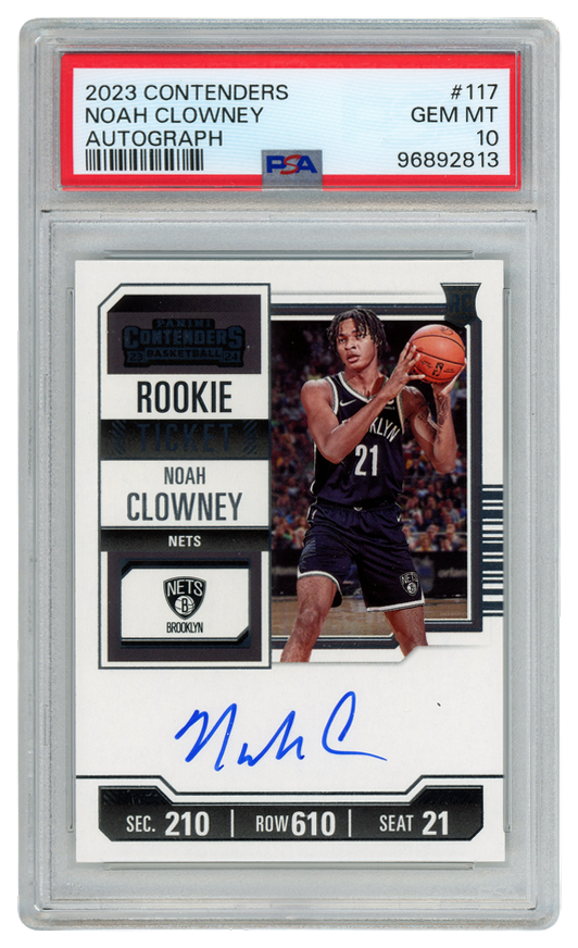 Noah Clowney trading card
