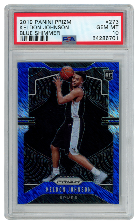 Keldon Johnson trading card