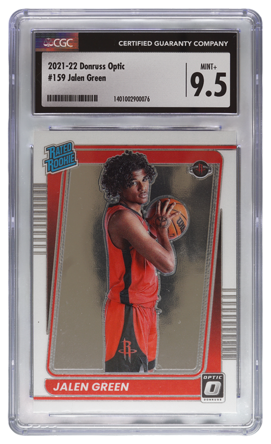 Jalen Green trading card