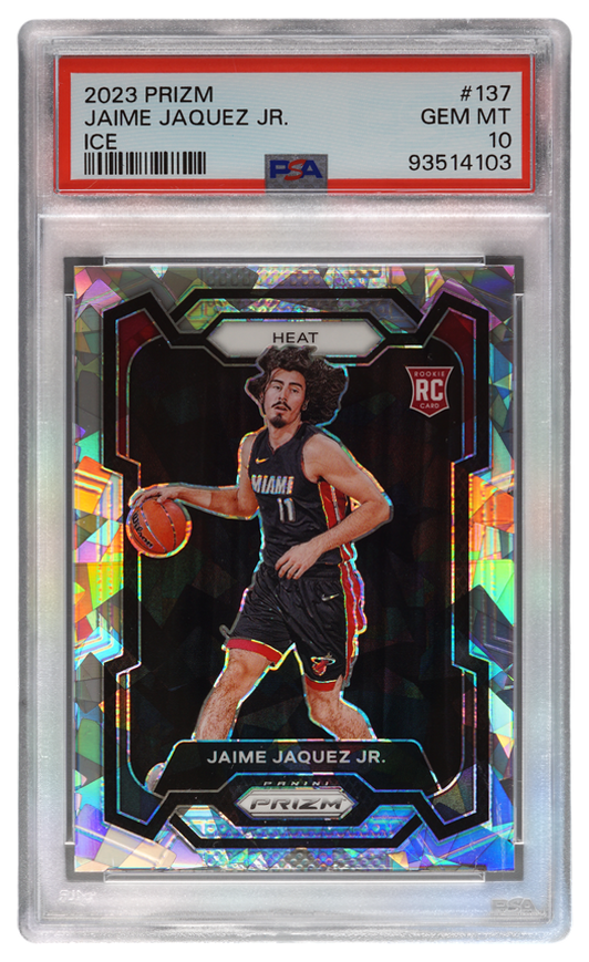 Jaime Jaquez Jr. trading card