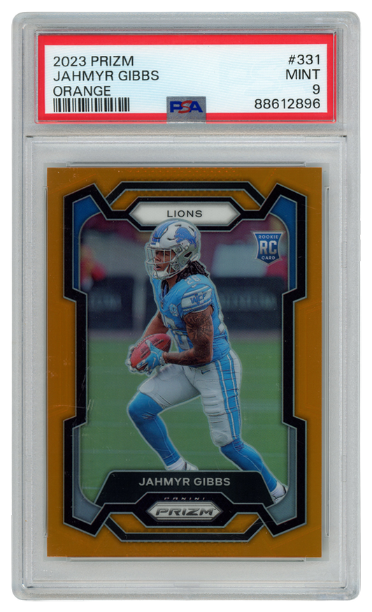 Jahmyr Gibbs trading card