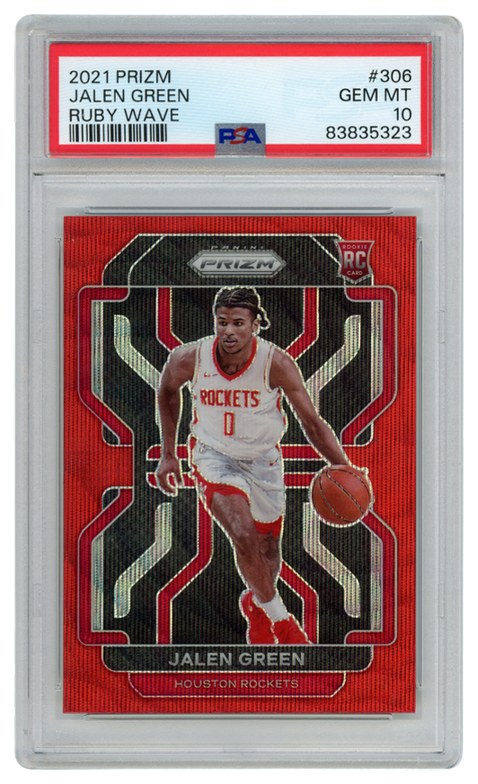 Jalen Green trading card