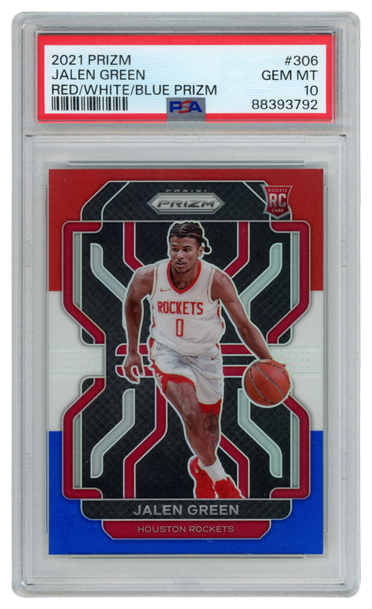 Jalen Green trading card