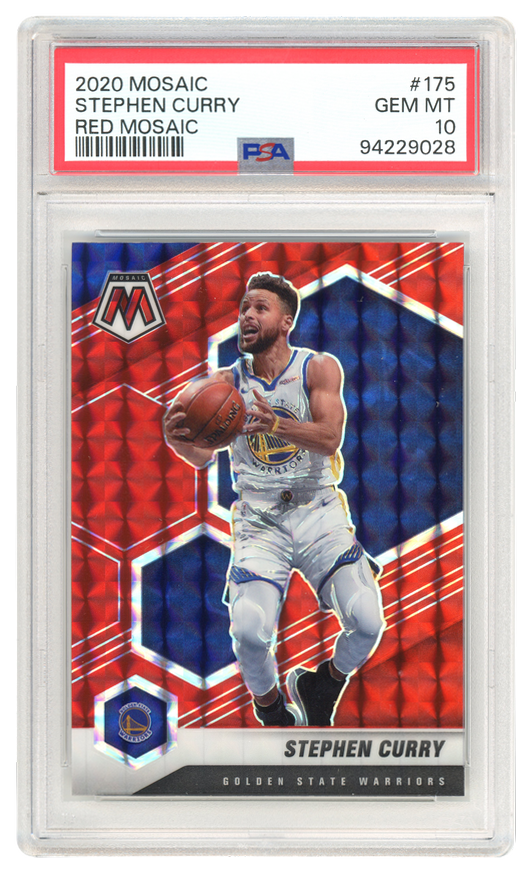 Stephen Curry trading card