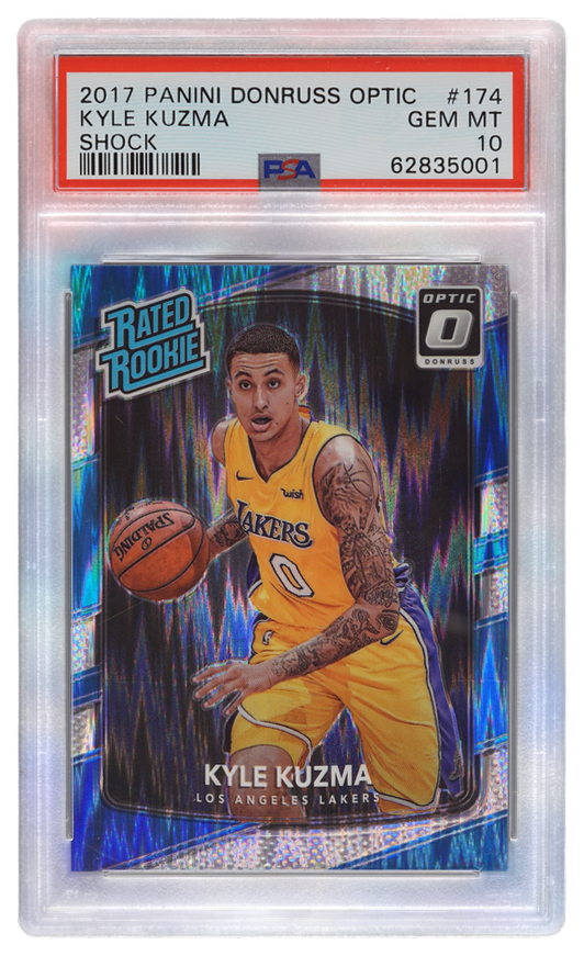 Kyle Kuzma trading card