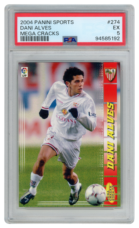 Dani Alves trading card