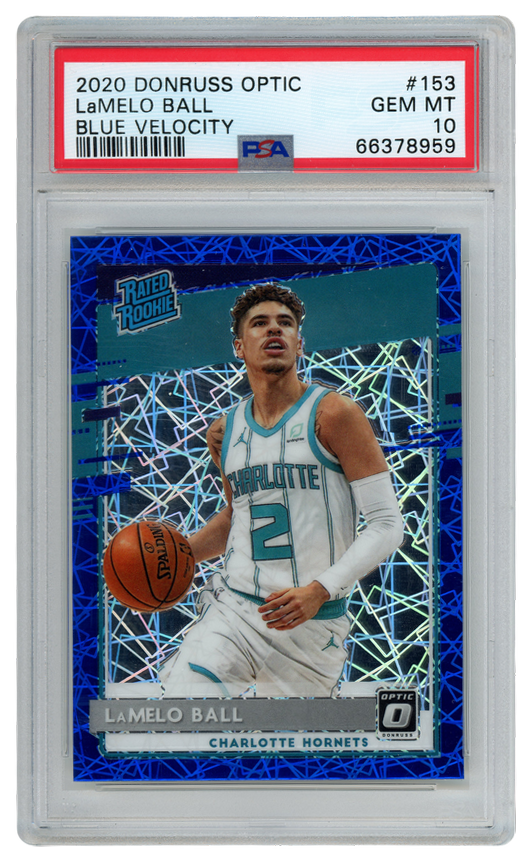 LaMelo Ball trading card