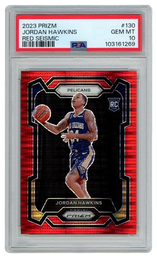 Jordan Hawkins trading card