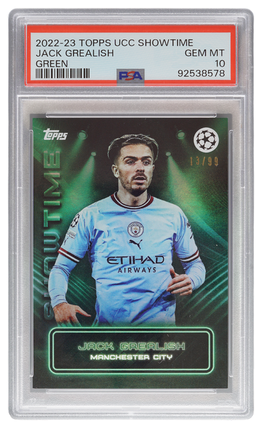 Jack Grealish trading card