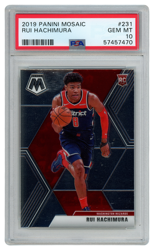 Rui Hachimura trading card