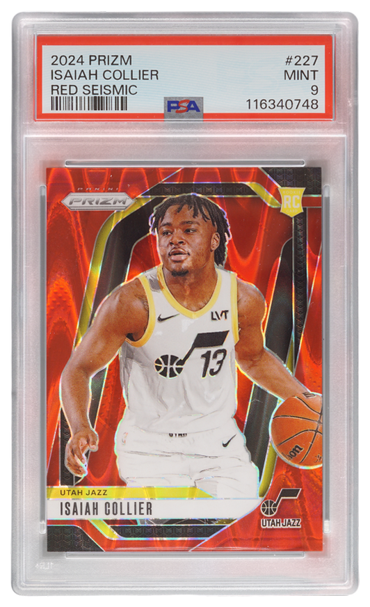 Isaiah Collier trading card