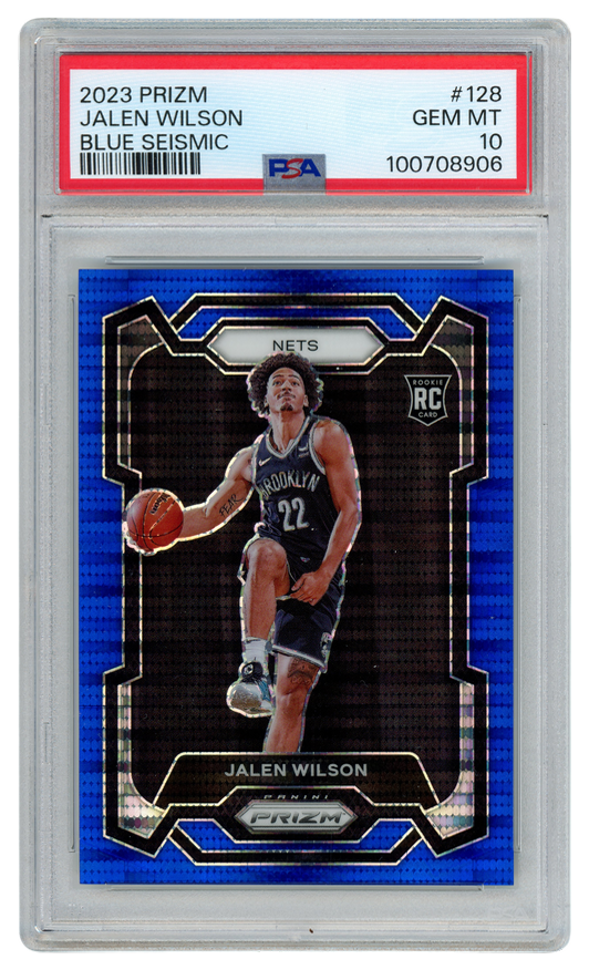 Jalen Wilson trading card