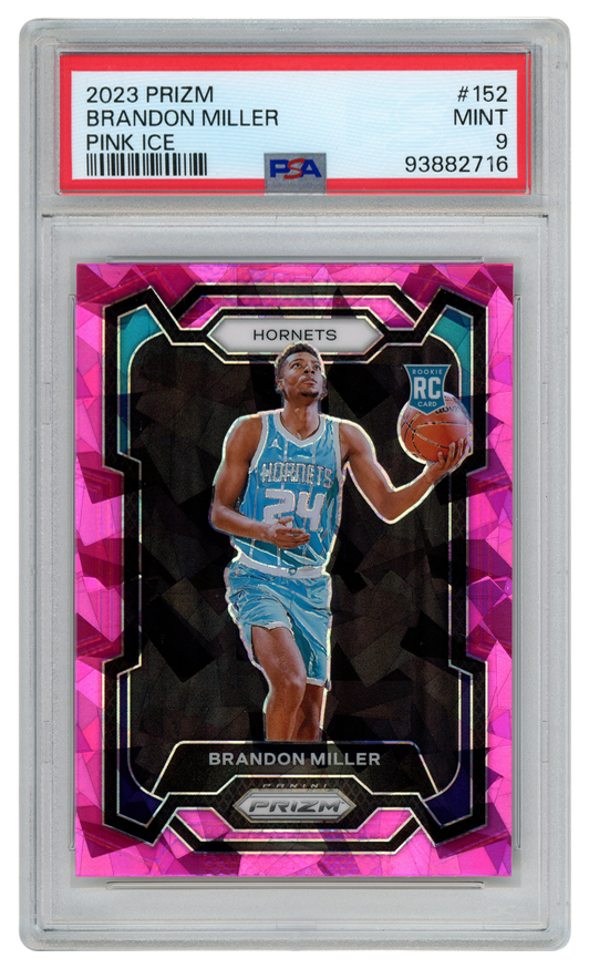 Brandon Miller trading card
